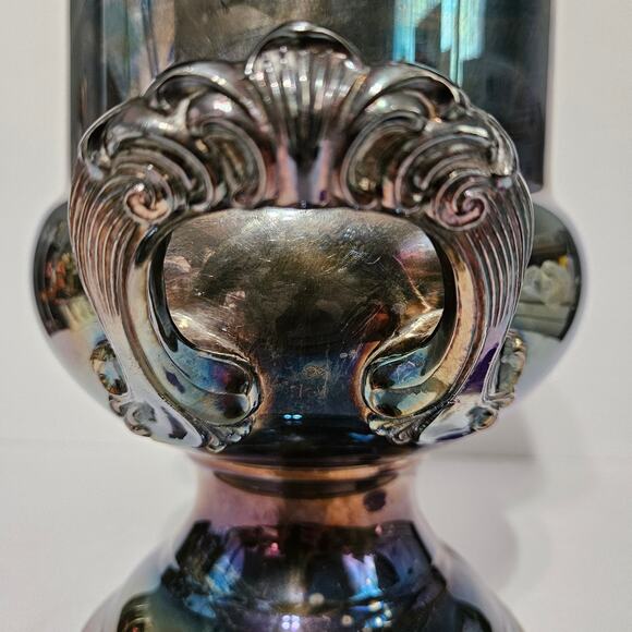 Vintage Newport Gorham SilverPlate Wine Champagne Chiller Bucket YB346 Patina - Picture 8 of 9